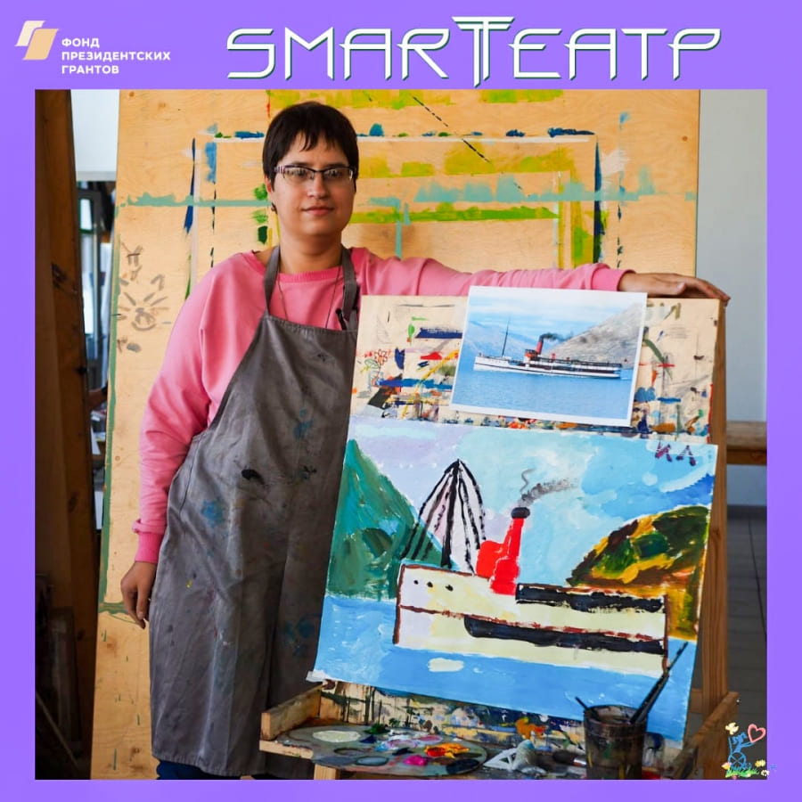 Рисуем море-волны-корабли и пристани!