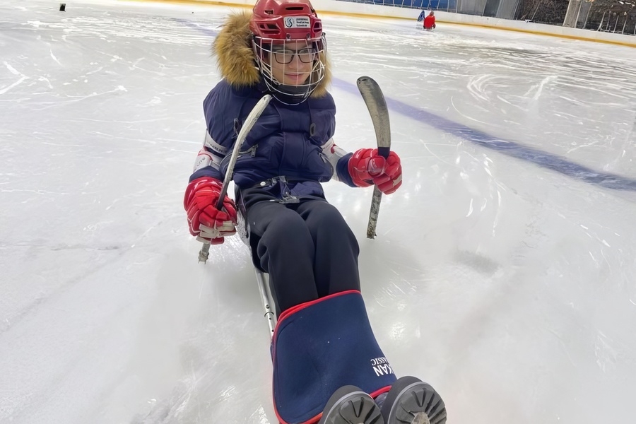 Первый шаг на лёд!