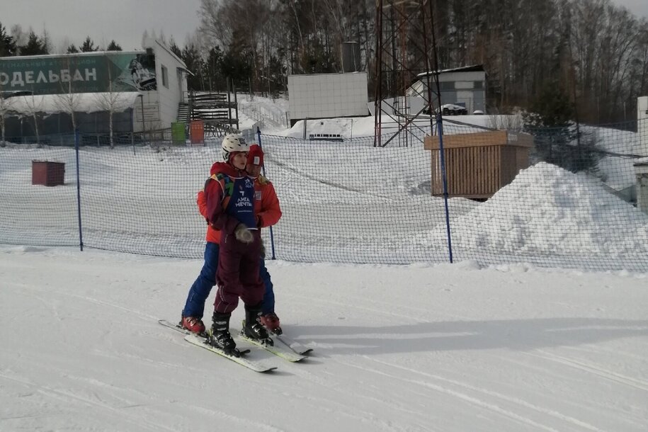 Чумакова Настя, первое занятие в этом сезоне!