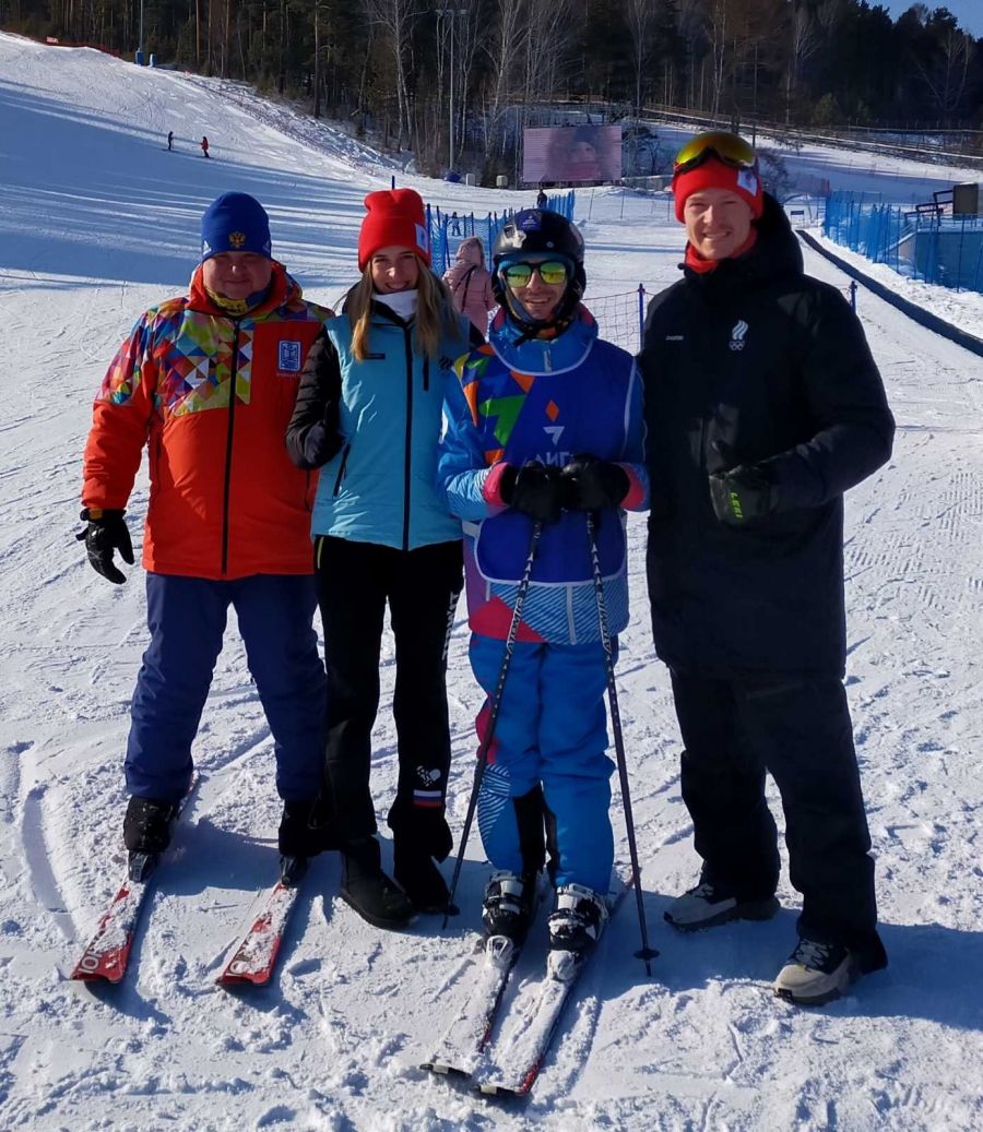 Встреча с олимпийцами на склоне лыж мечты