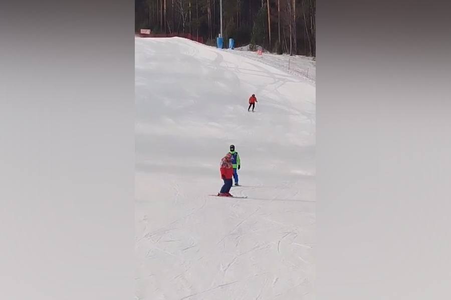 На склоне Ковш Илья!