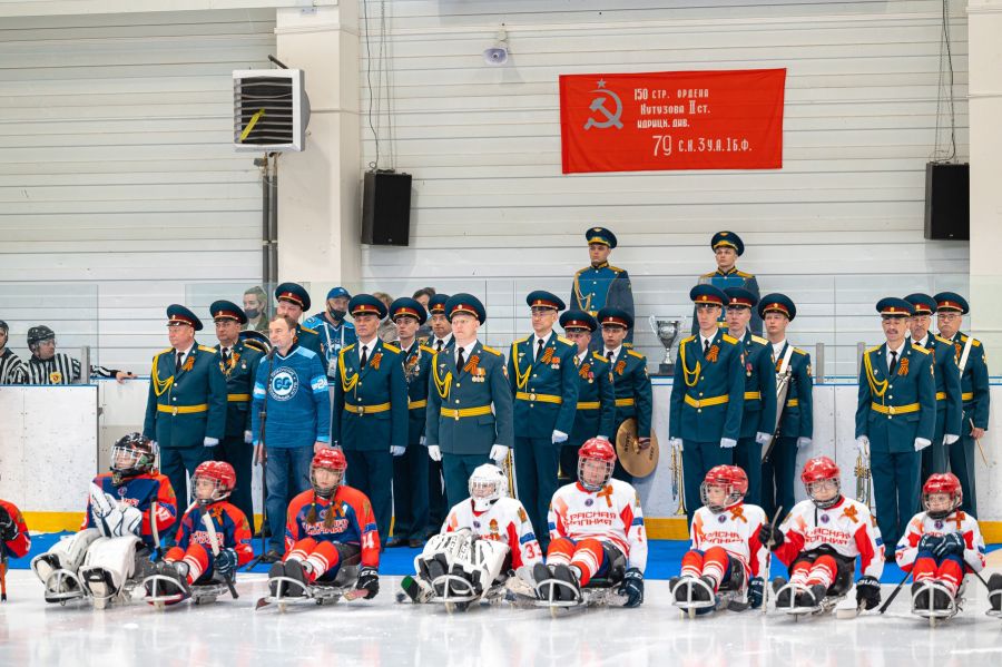 Хоккейный матч Победы