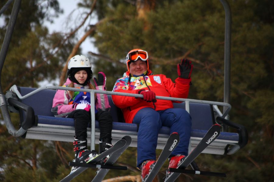 Сегодня Евгения завершила свой третий лыжный сезон