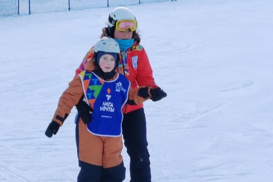 Своими успехами и кадрами со склона делится Ермалай Селюнин!