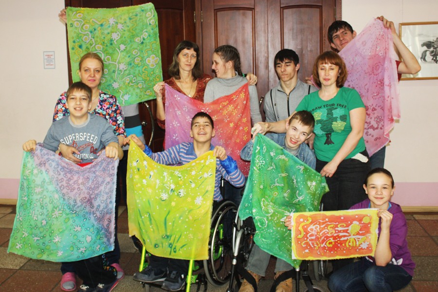 Творческие занятия в студии с Татьяной Анцеевой