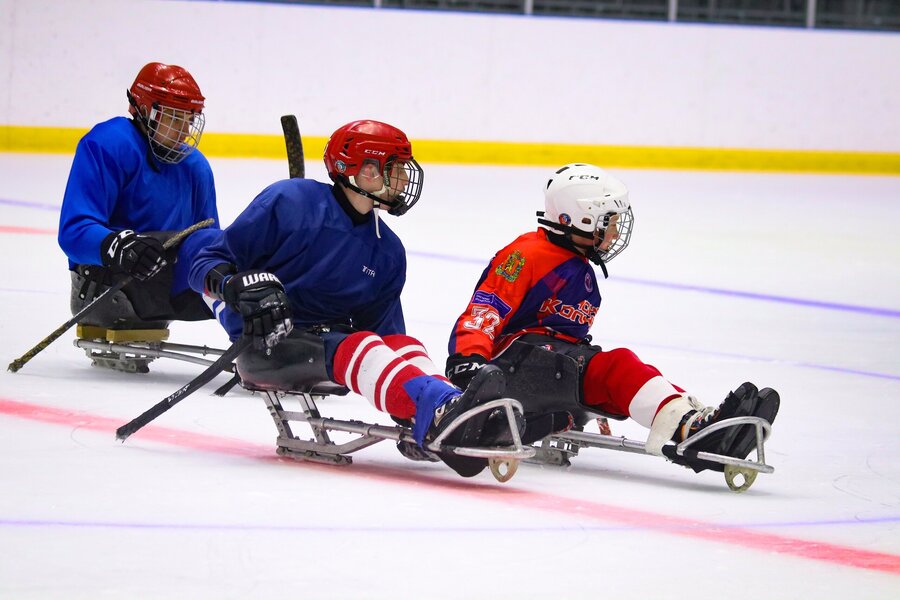 Фото с ледовой тренировки