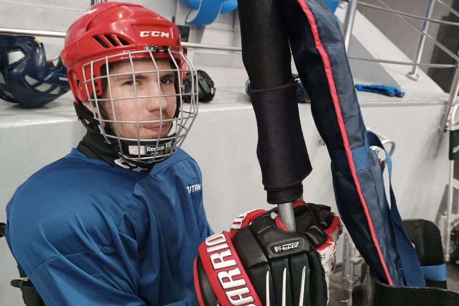 За 5 минут до выхода на лёд